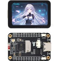 ESP32 S3 Development Board 1.64inch TouchScreen 1.64 inch AMOLED Display For Arduino LVGL With SD-Port/ QMI8658C 6-Axis Sensor