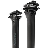 AliExpress TOSEEK C70 Carbon Seatpost Light Weight 27.2 31.6mm Length350/400mm Matte Black MTB Road Bike Seat Post Seat Tube Bicycle Parts