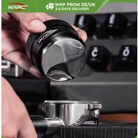 IKAPE Coffee Distributor, Fits 51MM, 54MM, 58MM Espresso Bottomless Portafilter,Coffee Accessories Gravity Distributor