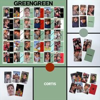 CORTIS Album GREENGREEN Personal Small Card KEONHO Japanese Coffee Electronic Specialty Card LOMO Card Toy Gift
