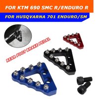 For KTM 690 SMC R For Husqvarna 701 ENDURO SUPERMOTO SM 701SM Motorcycle Accessories Rear Brake Pedal Tip Step Plate Foot Lever