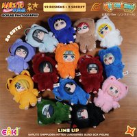 Brand New In Stock Genuine EAKI Naruto Shippuden KittenLand Vinyl Series Third Blind Box Plush Figurine Model Toys Holiday Gifts