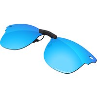 ELuxonsight Polarized Clip-on Sunglasses Clip onto Eyeglasses for Ray-Ban Clubmaster RB3016-51-21 Sunglasses - Varieties Colors