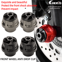 Chekis Is Suitable for Zontes 368g 368E 368K 368D 368m 501g Modified Accessories Front Wheel Anti-Collision Ball Front Shock Absorber Protector Front Fork Cup Aluminum Alloy