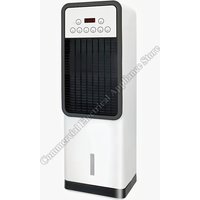 Water-Cooled Air Conditioner Fan Vertical Portable Electric Fan Household Mobile Cooling And Heating Dual‑use Heating Fan
