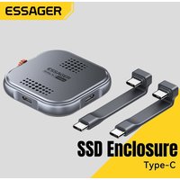 Essager Magnetic Hard Drive Enclosure Tpye C M.2 2230 NVME SSD Docking Station USB3.2 Gen2 10Gbps Speed for Phone Tablet Laptop