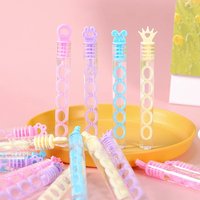 5-30pcs Colorful Bubble Tube Toy Cute Heart Bow Shape Bubble Machine Kids Birthday Party Favors Treats School Goodie Filler