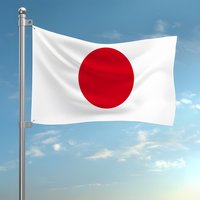 Japan Flags Custom Wall Hanging Background Art Banner For Bedroom Home Living Room Outdoor Decor