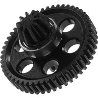 For HYPER GO All 1/14 1/16 Scale Scale RC Car Upgrade Accessories 45 gauge steel Spur Gear with Pinion Gear, Upgrade Spare Parts