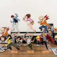New Anime My Hero Academy Acrylic Keychain Model Figure Cosplay Birthday Fans Christmas Desk Decor Plate Gift 15cm