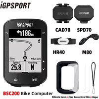 AliExpress iGPSPORT IGPSPORT BSC200 Bike GPS Computer Bike Computer Blue ANT 2.6 Inch Waterproof Wireless Bike Stopwatch Computer Power Meter
