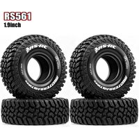 RED SPIDER 4pcs1.9 Inch Rubber Tyre Outer diameter 120*40mm for 1/10 RC Crawler Car FCX10 TRX4 D90 Trax SCX10 Pro Gen8 VS4-10