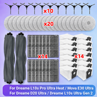 Fit For Dreame L10s Pro Ultra Heat / L10s Ultra Gen 2 / D20 Ultra / Mova E30 Ultra / P10 Ultra Brush Filter Mop Cloth Bag