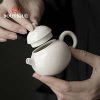 Plant Ash Teapot For Tea Japanese Teapots Ceramics Puer Tea Supplies Tea Tool kettle With Filter 100ml Home Kettle Pot Cups Pots