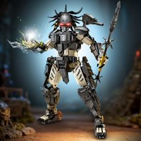 Alien Monsters 1000+pcs Models DIY Small-Piece Building Blocks Brick MOC Technical Assembly Toys for Gifts
