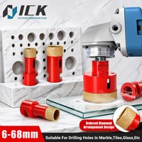 Diamond Arrangement Hole Saw for Marble Tile Glass Granite Ceramic Quartzite with Neat Edge and Premium Look 6-68mm