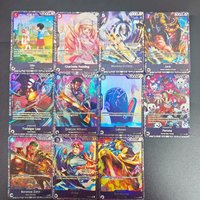 Diy One Piece Game 2023 2024 Championship Proxy Silve Foil Card Flagship Battle Official Event Top Prize Collection English Card