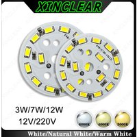 High Bright SMD 5730 2835 LED Light Board DC12V AC220V 3W 7W 12W Lamp Plate PCB With LED Chips For LED Bulb Light Ceiling Lamp
