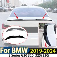 For BMW 3 Series G20 320i 325i 330i 2019-2024 PSM Style Car Rear Trunk Wing Splitter Spoiler Tail Wing Trim Body Kit Tuning