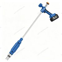 500W 21V Cordless Electric Weeder, Stand Up Weeding Tool for Lawn Garden with Root Remover, Effortless Weed Puller