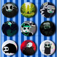 P-Pursuer D-Die Of Death Badge Handmade Button Brooch for Backpack Hat Shirt Accessories Gifts