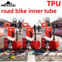 MOTSUV Ultralight Bike Inner Tube 700c Road Bicycle TPU Tubes 45mm 65mm 85mm French Valve 23C 25C 28C 30C 32C Cycling Bike Tire