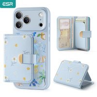 ESR Aura Clutch for MagSafe Wallet Stand for Women RFID Blocking 5 Card Holder Magnetic Wallet for iPhone 17/16/15/14/13/12