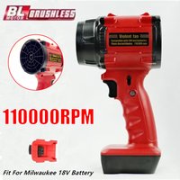 Wentylator Milwaukee 18V o dużej mocy, bezszczotkowy, turbo, z regulacją prędkości, dmuchawa do liści, wentylator strumieniowy (bez akumulatora)