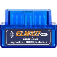 Mini ELM327 Bluetooth OBD2 Scanner Code Reader V1.5/V2.1 Car Diagnostic Tools Check Engine Scan Car Fault Detector 16PIN