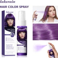 Hair Dyeing Spray Temporary & Washable 15s Instant Coloring Gentle Formula Rich Color Long-Lasting Bright Color Hair Color Spray