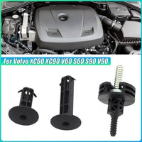1pc Engine Upper Cover Retainer Clip 31368242 & 31380978 for Compatible with Volvo XC60 XC90 V60 S60 S90 V90 Models