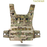 Lightweight SPC Plate Carrier, Quick-release Light Weight MOLLE Tactical Airsoft Hunting Combat Training Vest