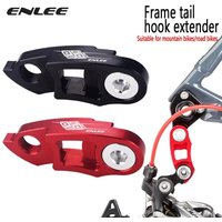ENLEE MTB Bike Road Bicycle Rear Derailleur Hanger Extension Extender Frame Gear Tail Hook Extender For Large Tooth Flywheel