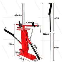 8-18 Inch Manual Tire Changer for Motorcycle Electric Scooter Tubeless Tire Bead Breaker