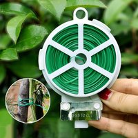Multifunctional Garden Twist Ties Strapping Plant Climbing Reusable Self-cutting Iron Wire Cable Ties For Flower Plant Vines