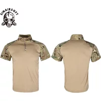 SINAIRSOFT Tactical G4 T-Shirts Men Sport Outdoor Tee Quick Dry Short Sleeve Shirt Hiking Hunting Combat Men Clothing Breathable
