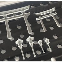Resin Casting Molds for Birdhouse Accessories, Silicone Molds for Resin Liquid Molds, Resin Keychain Silicone Molds, Resin Molds