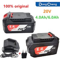 Original for DongCheng 20V 4.0Ah/6.0Ah FFBL2040 WSM03-100S WJZ05-13 WZC22S DCZC04-24 DCSM03-100E DCPB298 Power Tool Battery