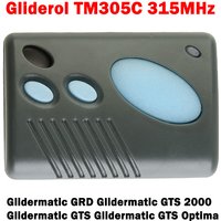 Gliderol TM-305C TM305C Gate Remote Control Garage Door Opener Controller Replace Glidermatic GRD GTS 2000 Optima 315MHz