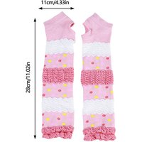 AliExpress NONE 1Pair Long Lace Hollow-Out Fingerless Gloves Sun Protection Sleeves Mesh Lace Cycling Mountaineering Gloves