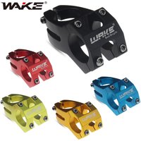 WAKE MTB Stem 31.8mm MTB Power Mountain Bike Stem Lightweight Aluminum Alloy Short Handlebar Stem for Road Bike BMX DH MTB Parts