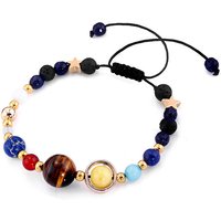 Cosmic Galaxy Solar System Eight Planets Bracelet, Wearing it Means The Universe is Under Control