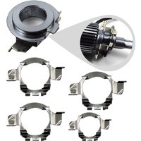 4x H7 Led Headlight Bulb Base Holder Adapter Socket Retainer For Nissan Qashqai X-Trail