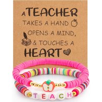 Teacher Gifts Teacher's Bracelets Teacher Thank You Appreciation Bracelet Inspirational Gifts for Teacher Graduation Gifts
