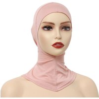 AliExpress NONE 26 Colors Hijab Inners Caps Stretchable Classic Under Scarf Scarves Cotton Circular Mouth Scarf Turbans Dress Up