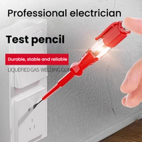 AC100-500V Screwdriver Test Pen Pressure Indicator Test Pen Tester Screwdriver Neon Light Non-contact Insulation Test Pen