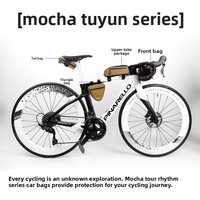 ESLNF Mocha Tuyun Bicycle Bag Large Capacity Upper Tube Bag Triangle Bag MTB Front Bag Saddle Rear Bag Riding Equipment