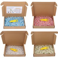100~5000PCS Terminals Heat Shrink Solder Sleeve Insulated Electrical Butt Splice Waterproof Wire Connectors AWG22-18 Wholesale