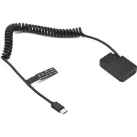 Dummy Battery Type C Port Stable Power Supply Adapter Camera Dummy Battery Replacement for 77D 200D 800D 750D 760D dr-e18 type-c