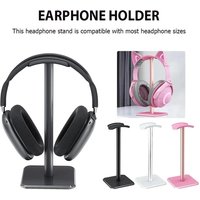 Aluminium Alloy Headset Support Stand Anti-Skid Base Space Saving Desktop Organizer Earphone Mount Hanger Headphone Bracket